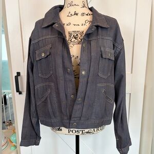 Handmade Faux Women's Jean Jacket